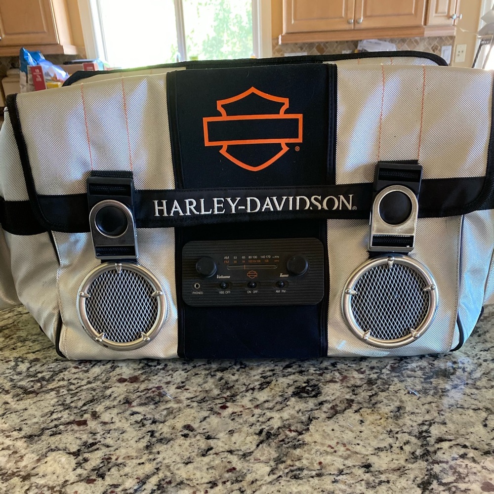 Brand new Harley Davidson soft cooler with radio